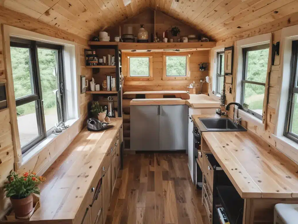 Clever storage solutions for tiny homes