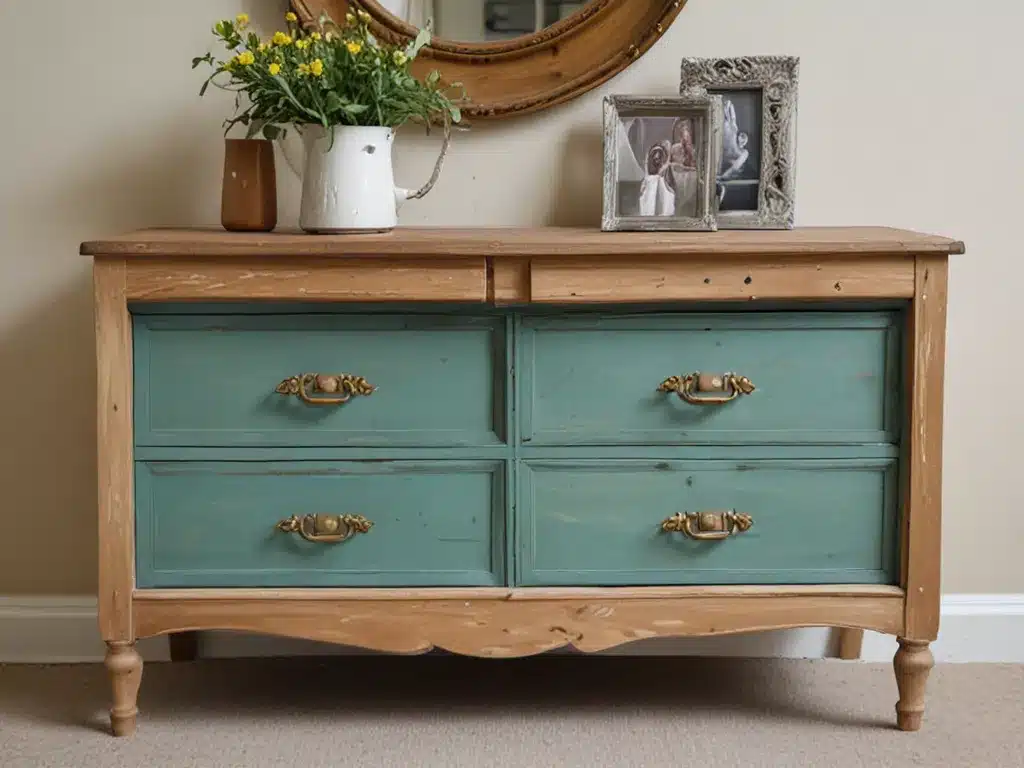 Upcycle Your Old Furniture With These Easy DIY Tricks