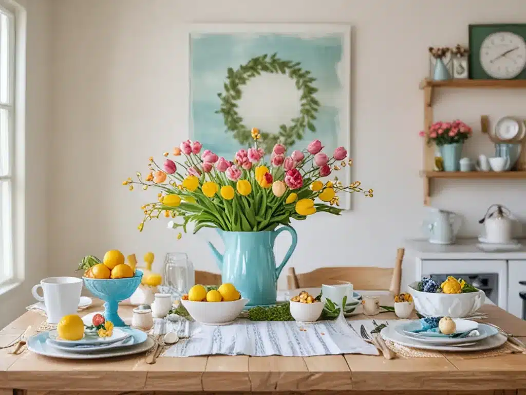 Welcome Spring With These Bright and Cheery Decor Touches