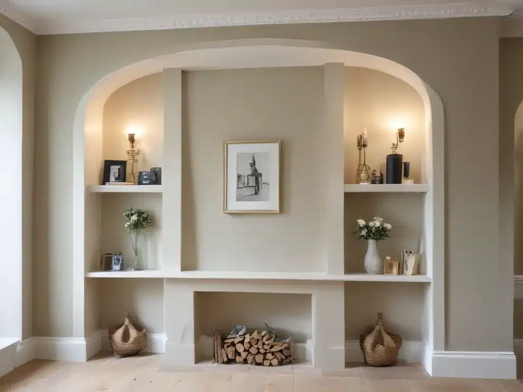 Add Architectural Interest with Niches and Alcoves