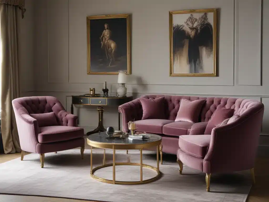 Add Classic Elegance With These Luxe Velvet Furnishings