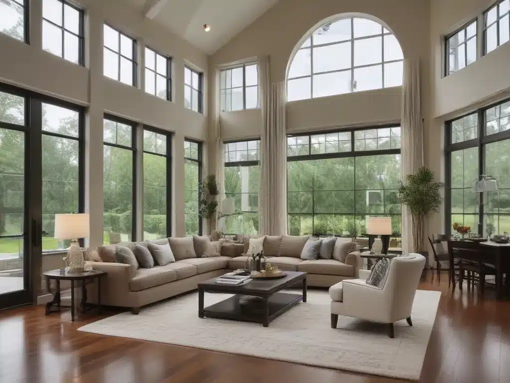 Add Height With High Ceilings and Tall Windows