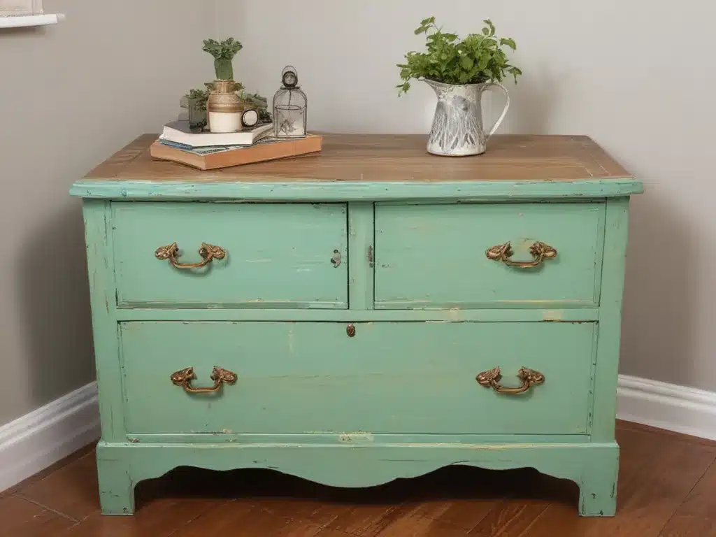 Add Personality With Upcycled Furniture Projects