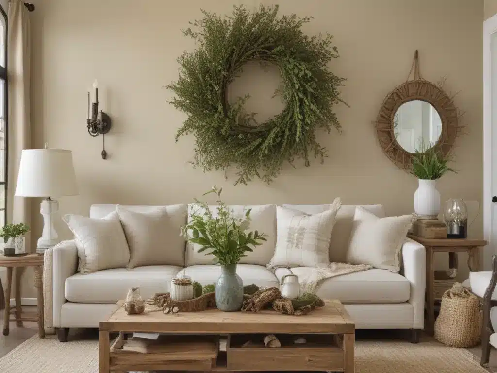 Bring the Outdoors In with Natural Decor Touches