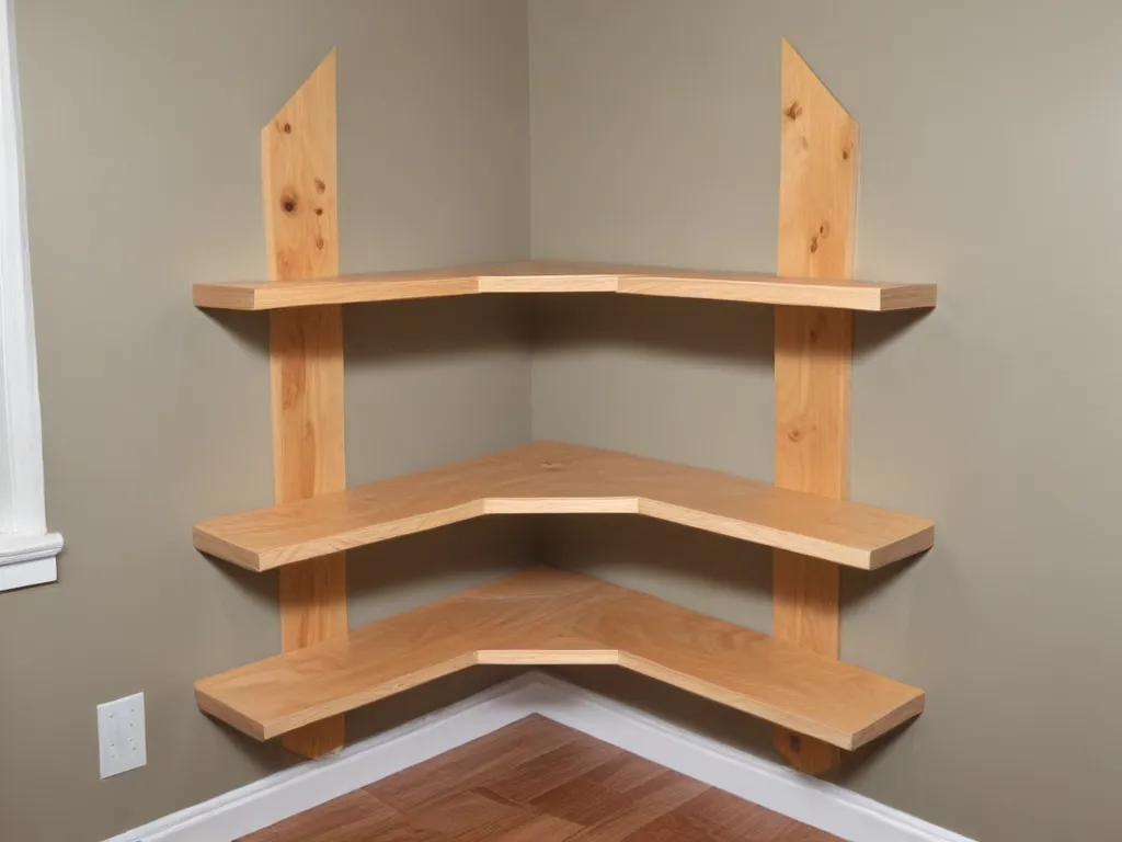 Build Custom Shelves for Unused Corners
