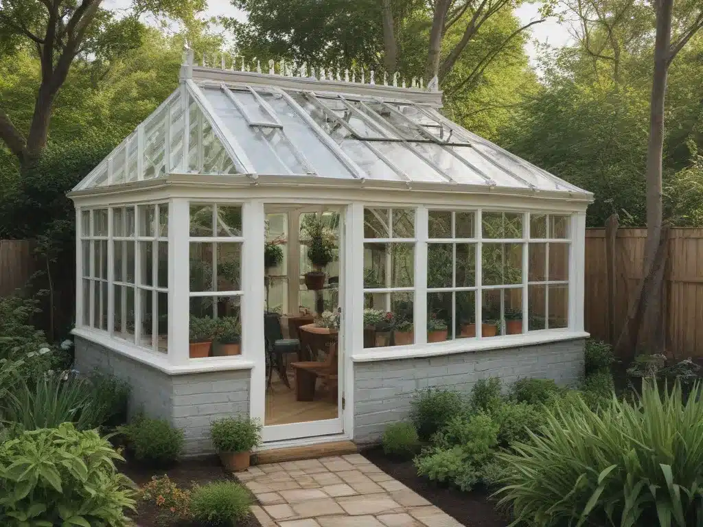 Build a Custom Greenhouse or Potting Shed for Your Backyard Oasis