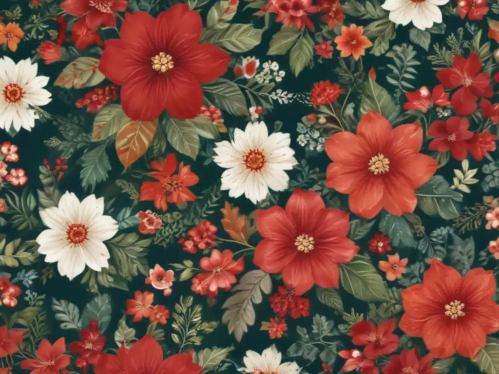 Celebrate the Season with Floral Fabrics
