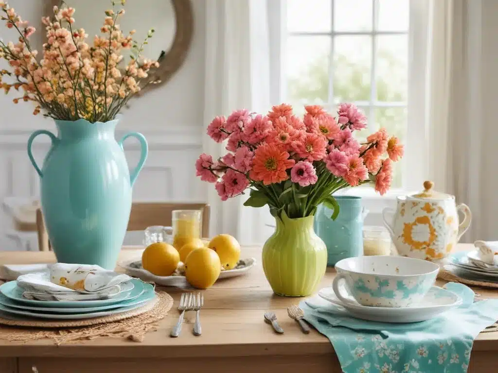 Cheerful Accents to Embrace the Springtime Spirit