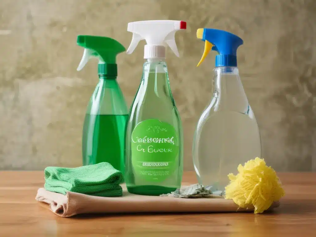 Clean And Green: Choosing Eco-Friendly Cleaning Products