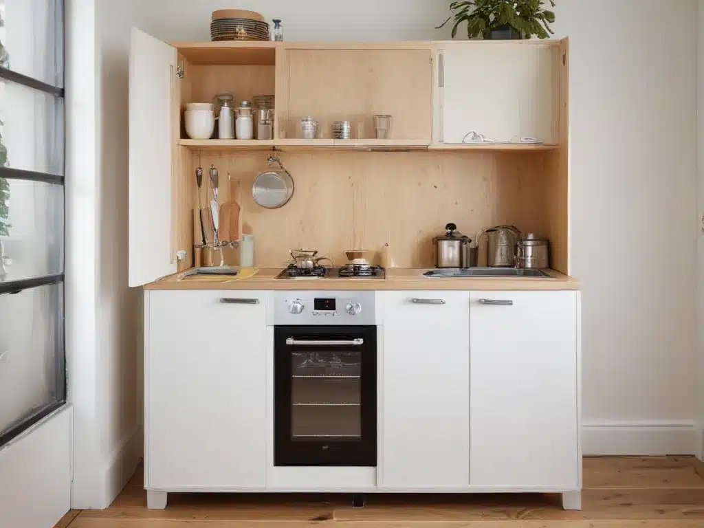 Clever Ideas for Outfitting a Micro-Kitchen