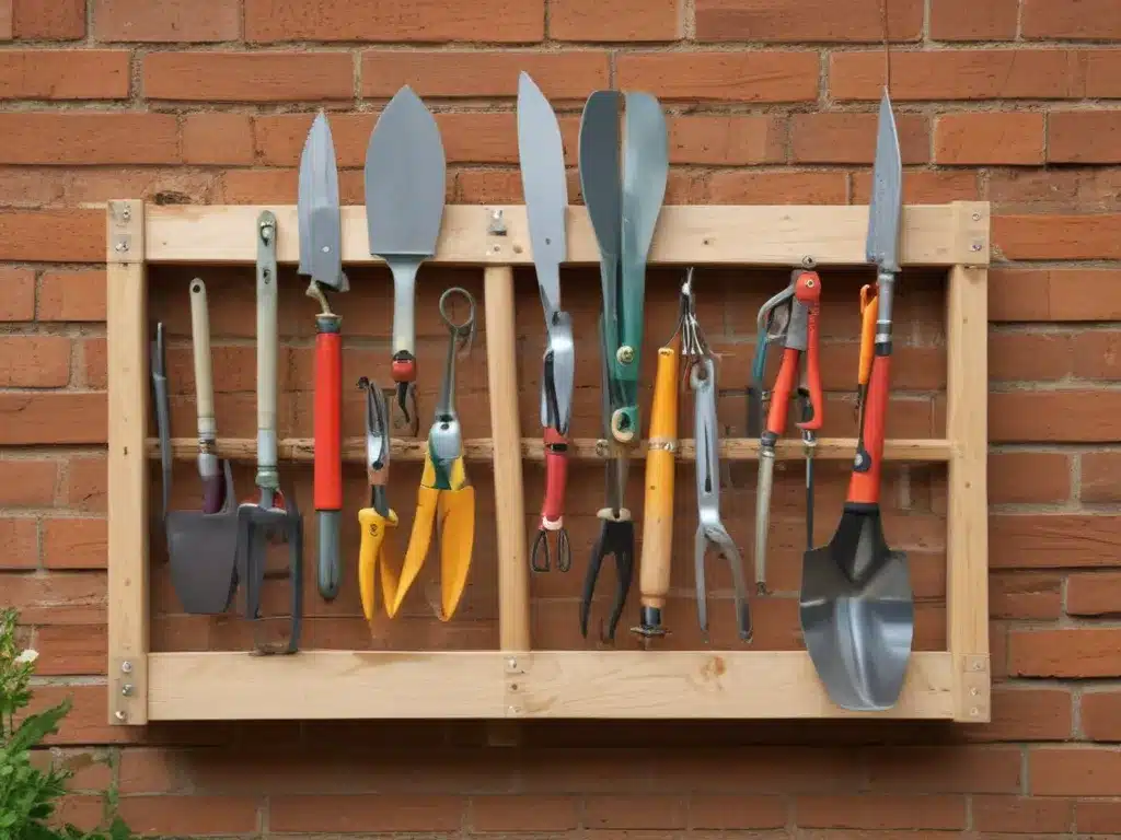 Clever Storage Solutions For Your Gardening Tools