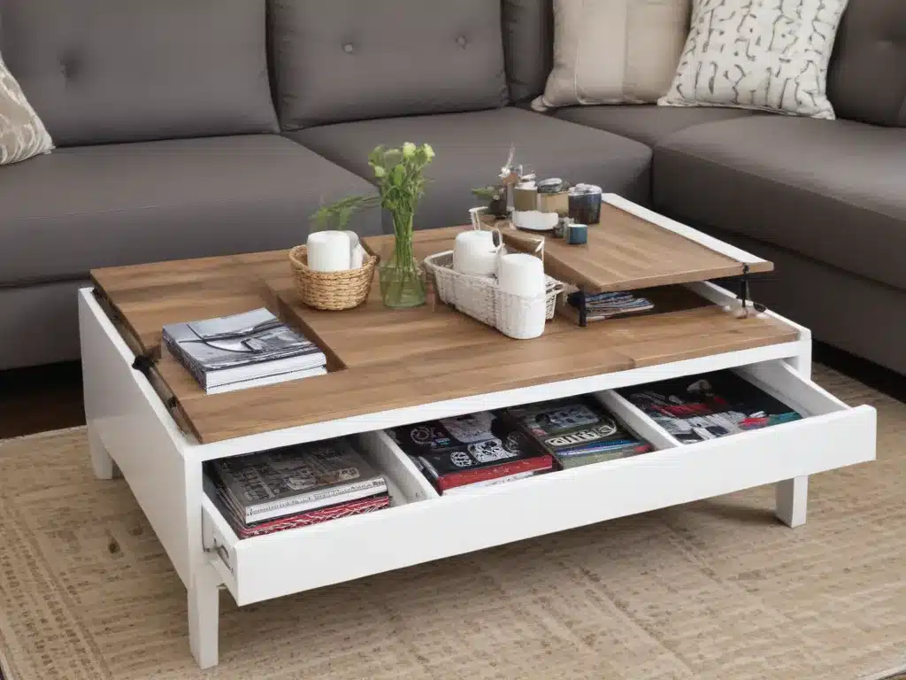 Coffee Table Storage Solutions