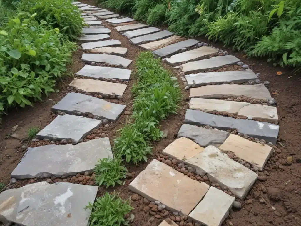 Cool DIY Garden Pathway Ideas You Can Make This Weekend