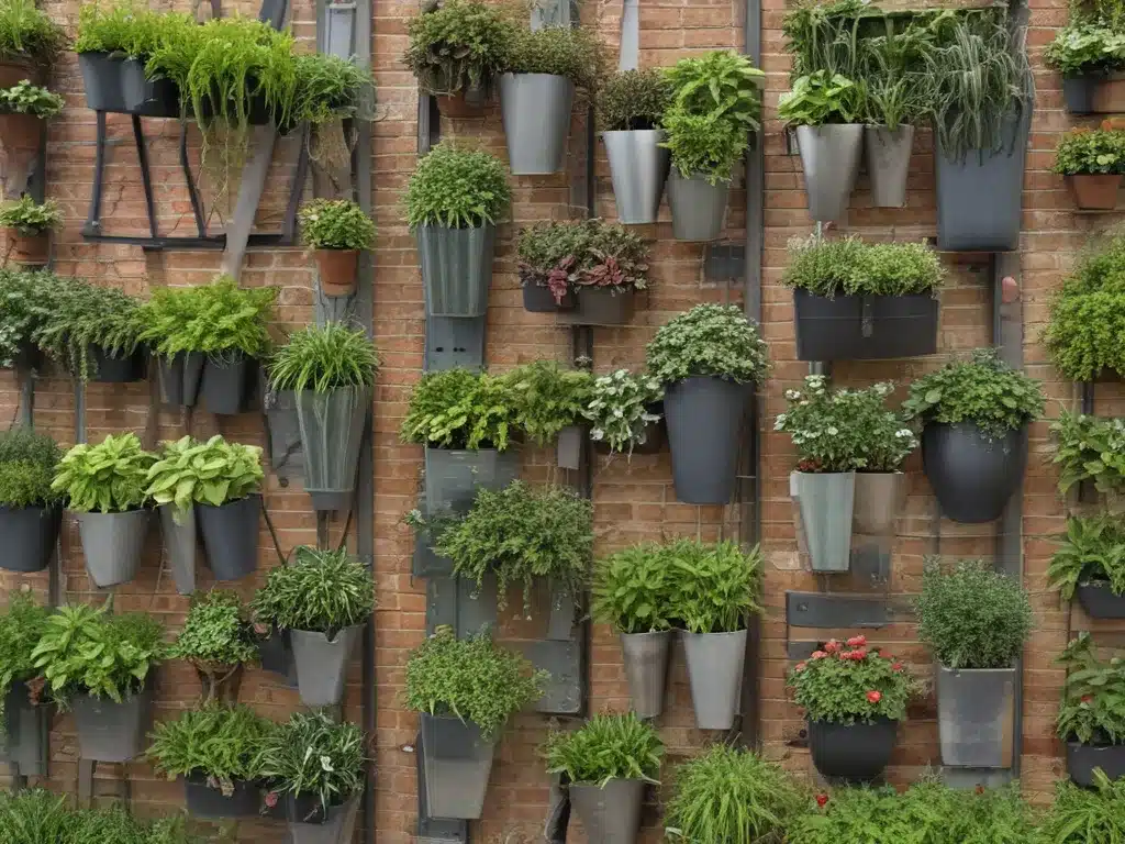 Create An Urban Garden With Vertical Planting