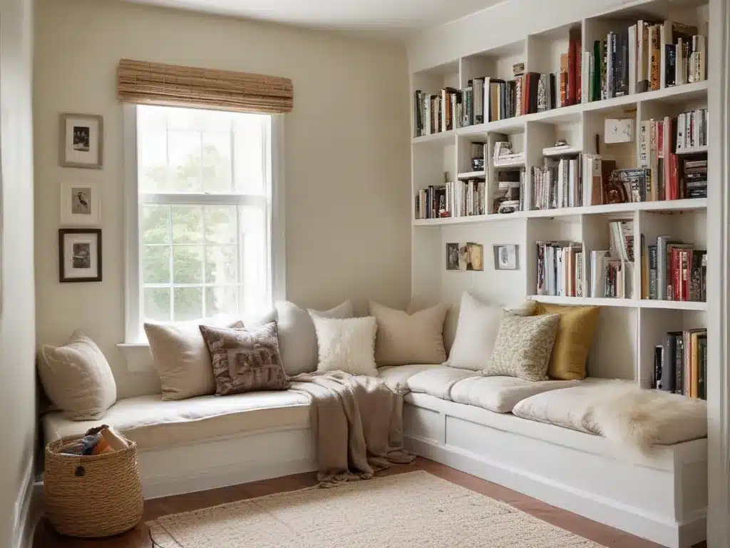 Create Cozy Reading Nooks in Small Spaces