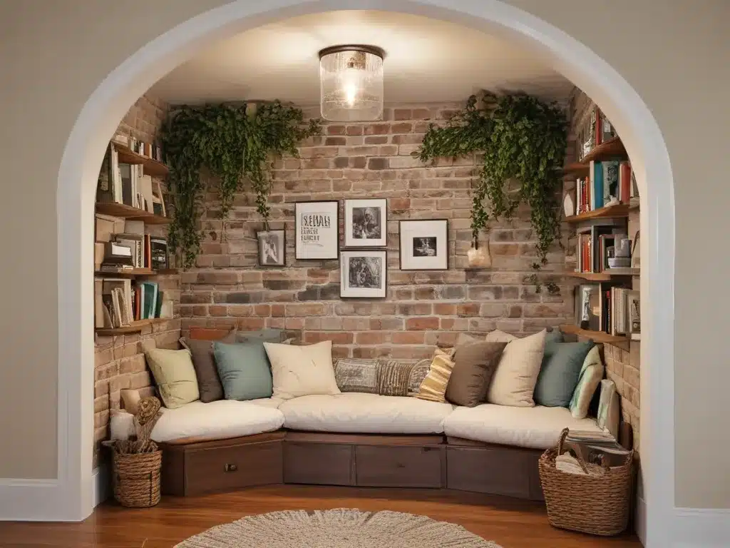 Create Cozy Reading Nooks in Unused Corners