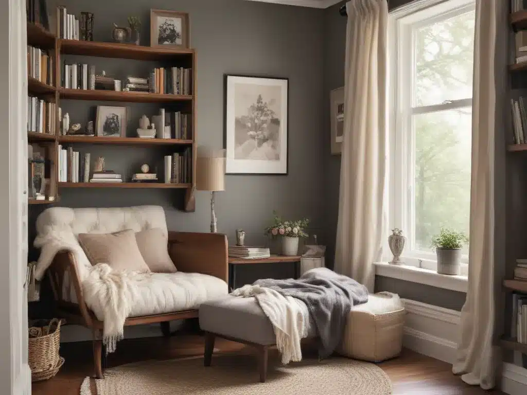 Create a Cozy Reading Corner Without Remodeling