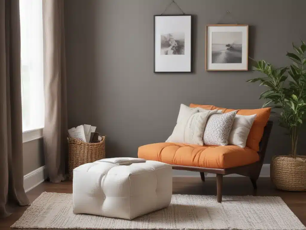 Create a Reading Nook With Comfy Seating