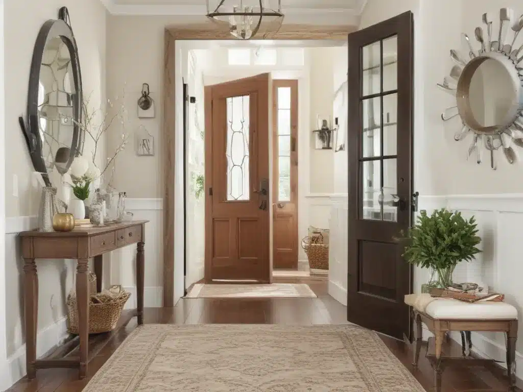 Create an Inviting Entryway Without Breaking the Bank