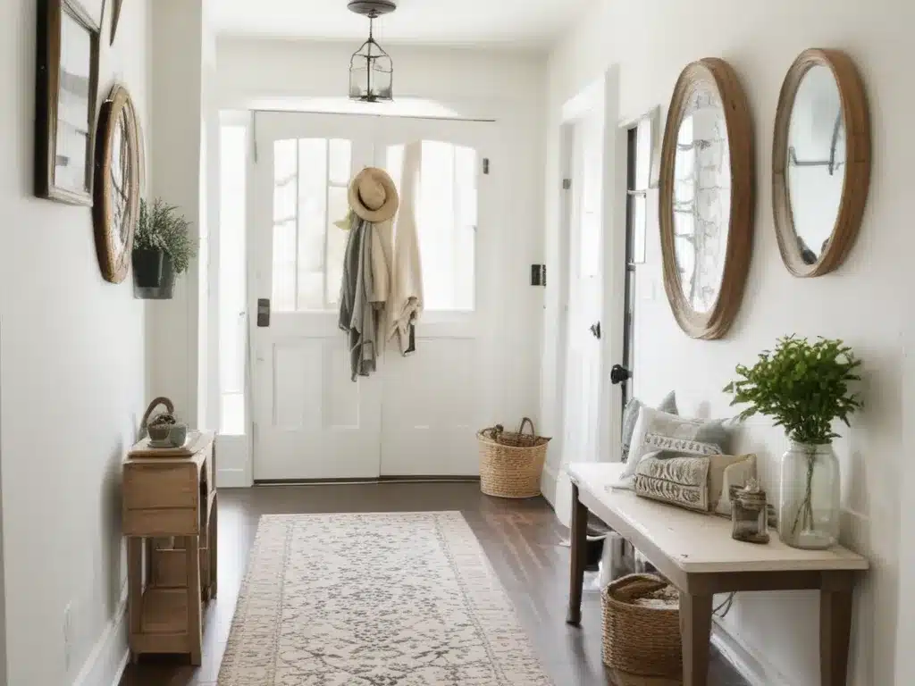 Create an Inviting Entryway on a Budget