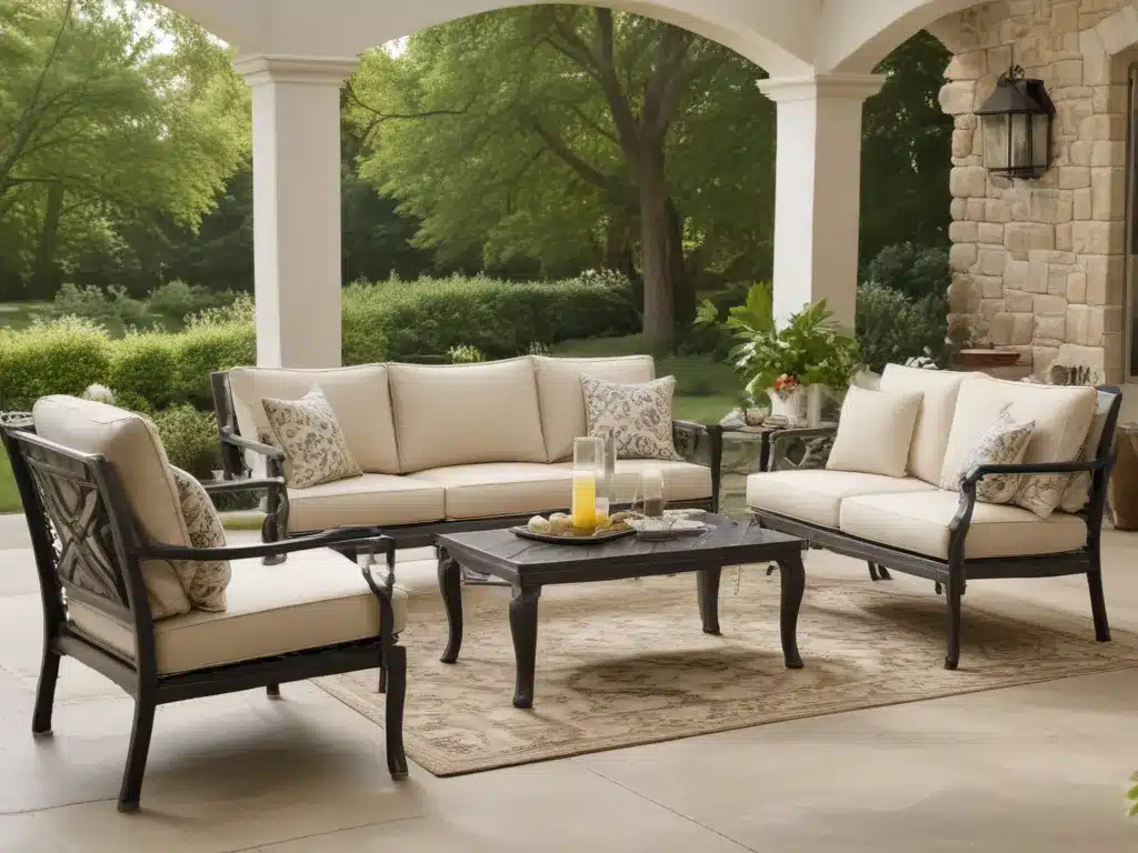 Create an Outdoor Room with Stylish and Functional Patio Furniture