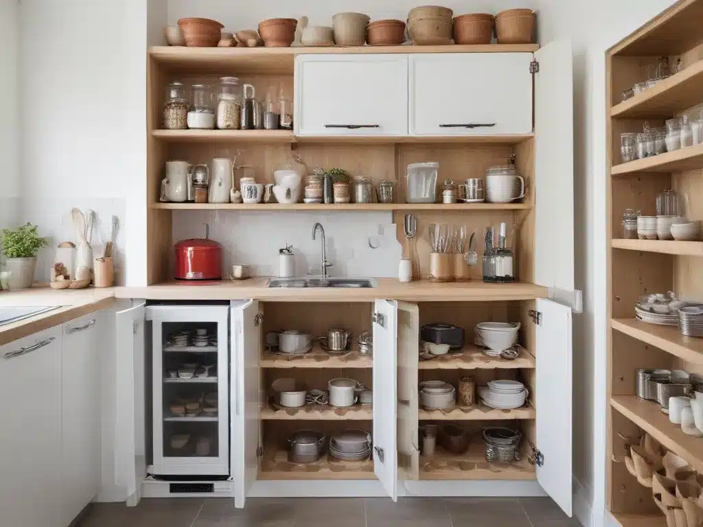 Creative Kitchen Storage for Small Spaces