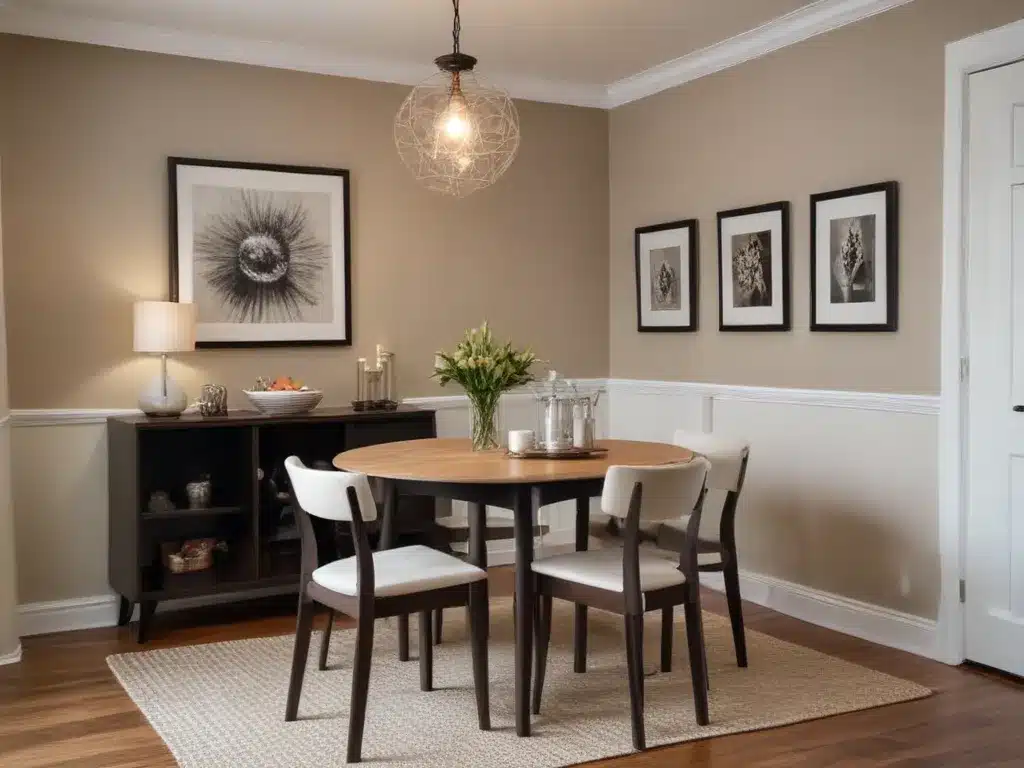 Creative Small Dining Room Decorating Ideas