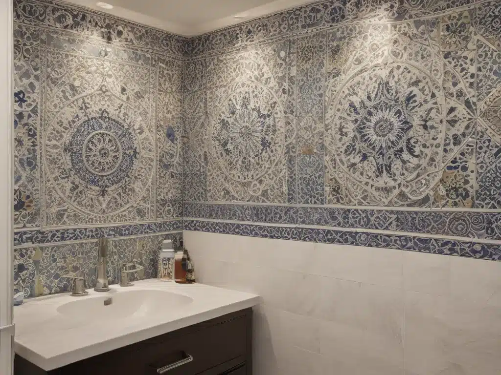 Creative Tile Work Makes a Statement
