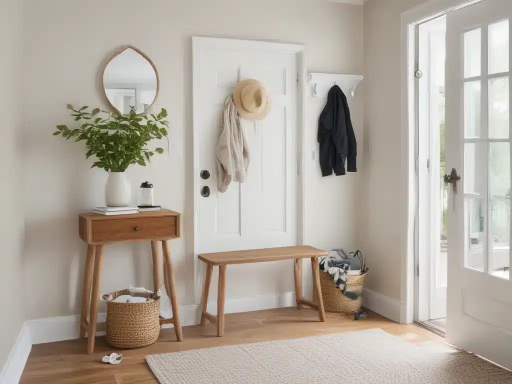 Declutter Your Entryway For A More Welcoming First Impression