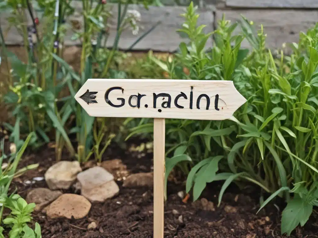 Decorate Your Garden with Handcrafted Garden Markers