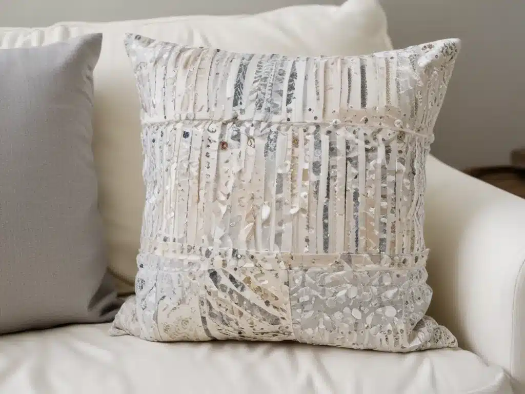 Design DIY Throw Pillow Covers from Fabric Scraps