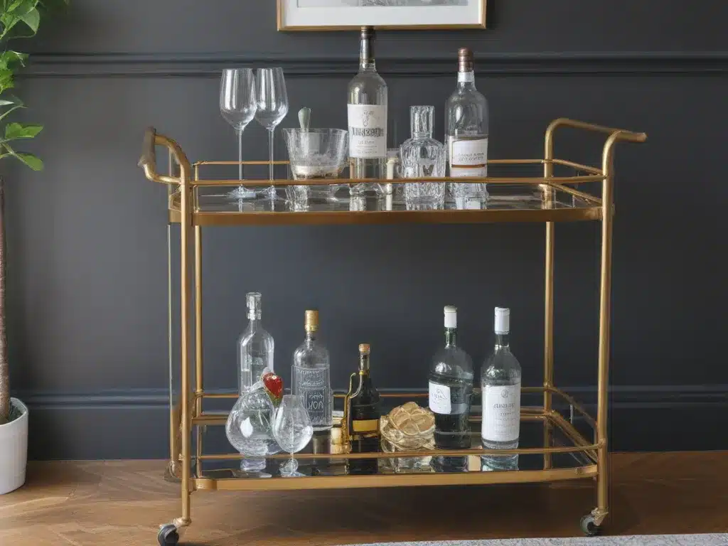 Design a Sophisticated Bar Cart on a Budget