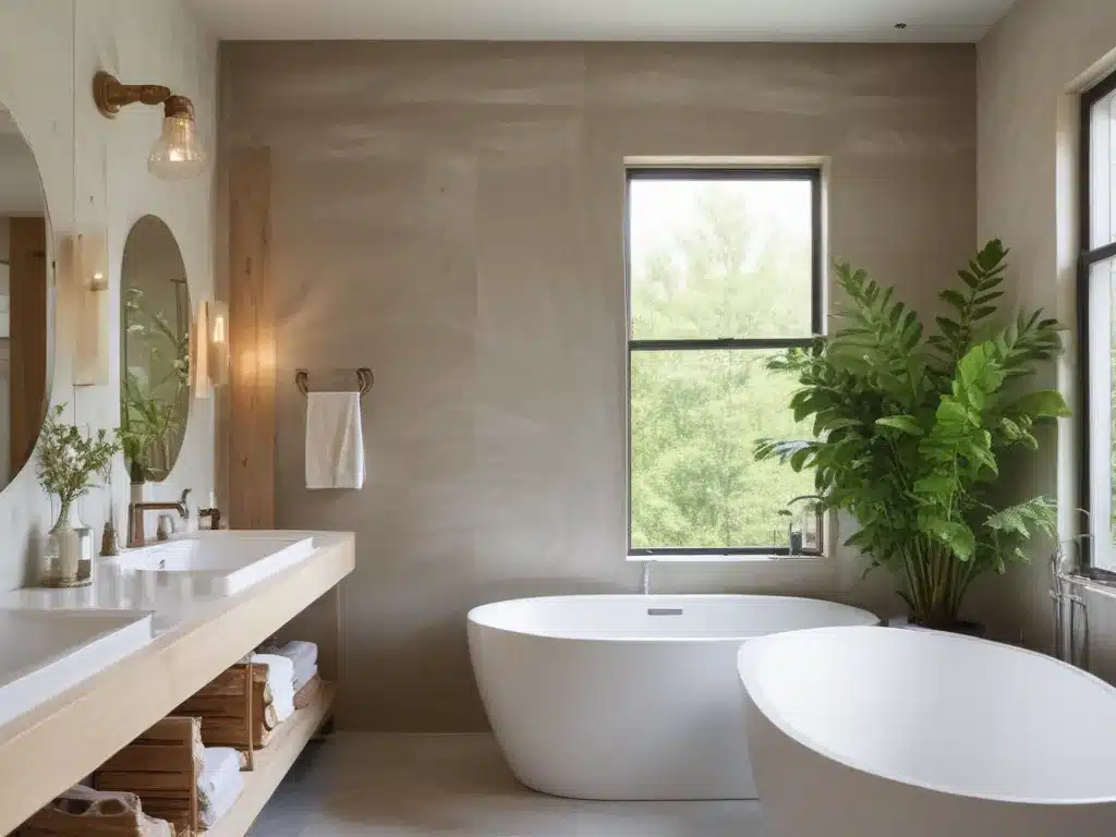 Designing an Eco-Friendly Bathroom: Fixtures, Cleaners, and More