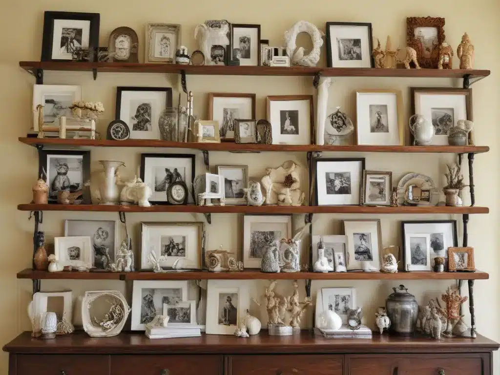 Display Collections Creatively Around Your Home