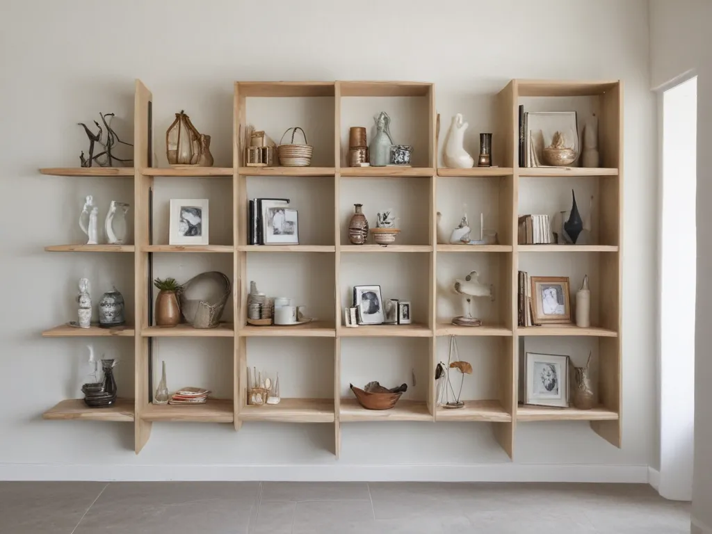 Display Collections Creatively With Alternative Shelving