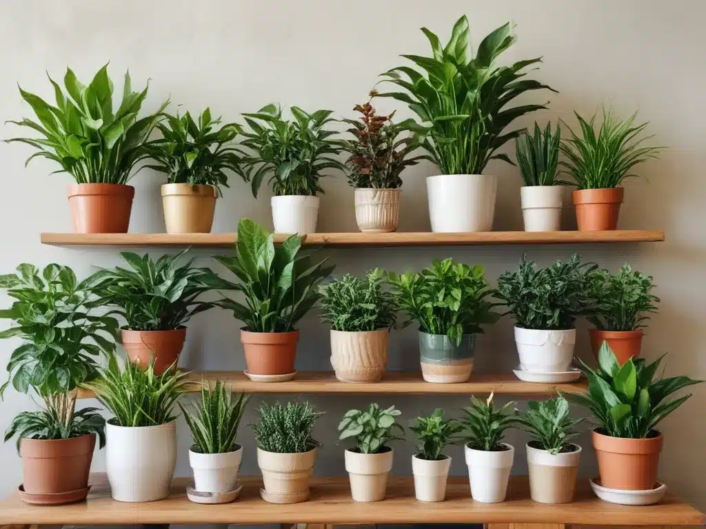 Display Houseplants for an Instant Pick-Me-Up