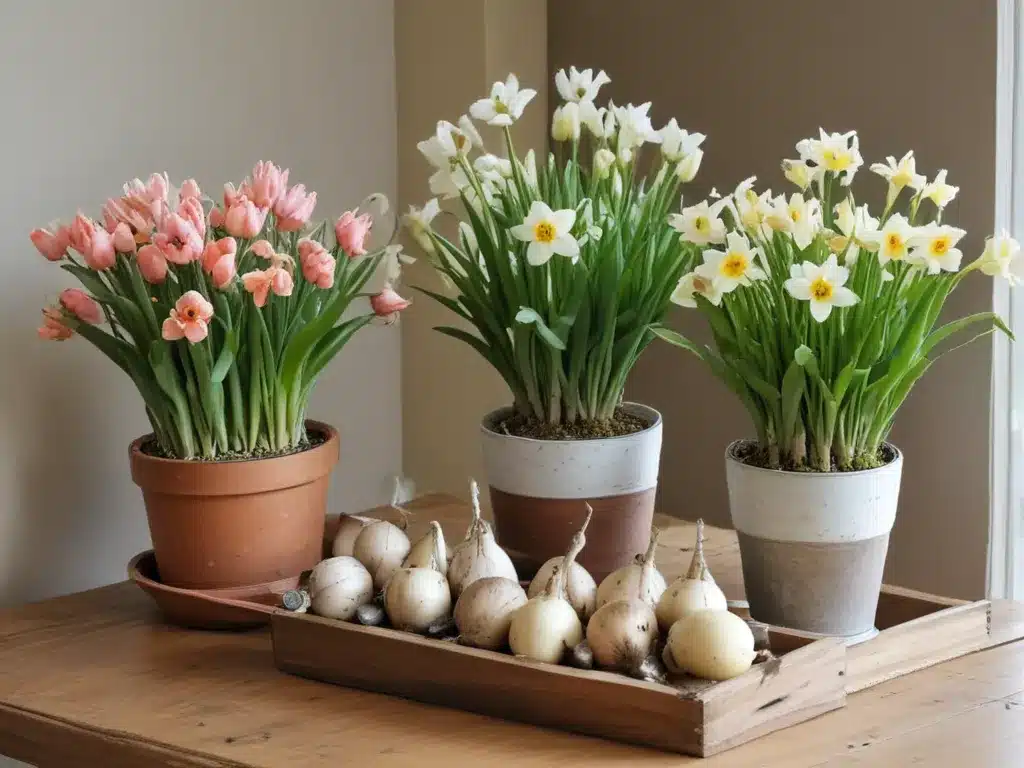 Display Spring Bulbs and Blooms for Cheerful Decor
