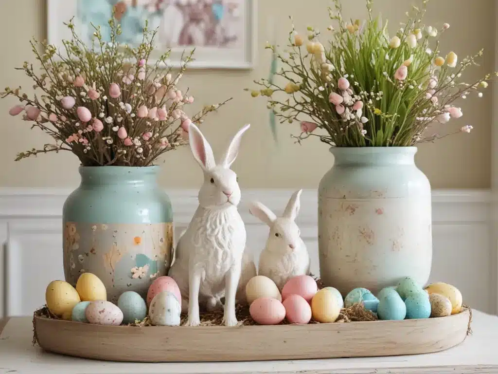 Easter Decor That Goes Beyond Bunnies and Chicks