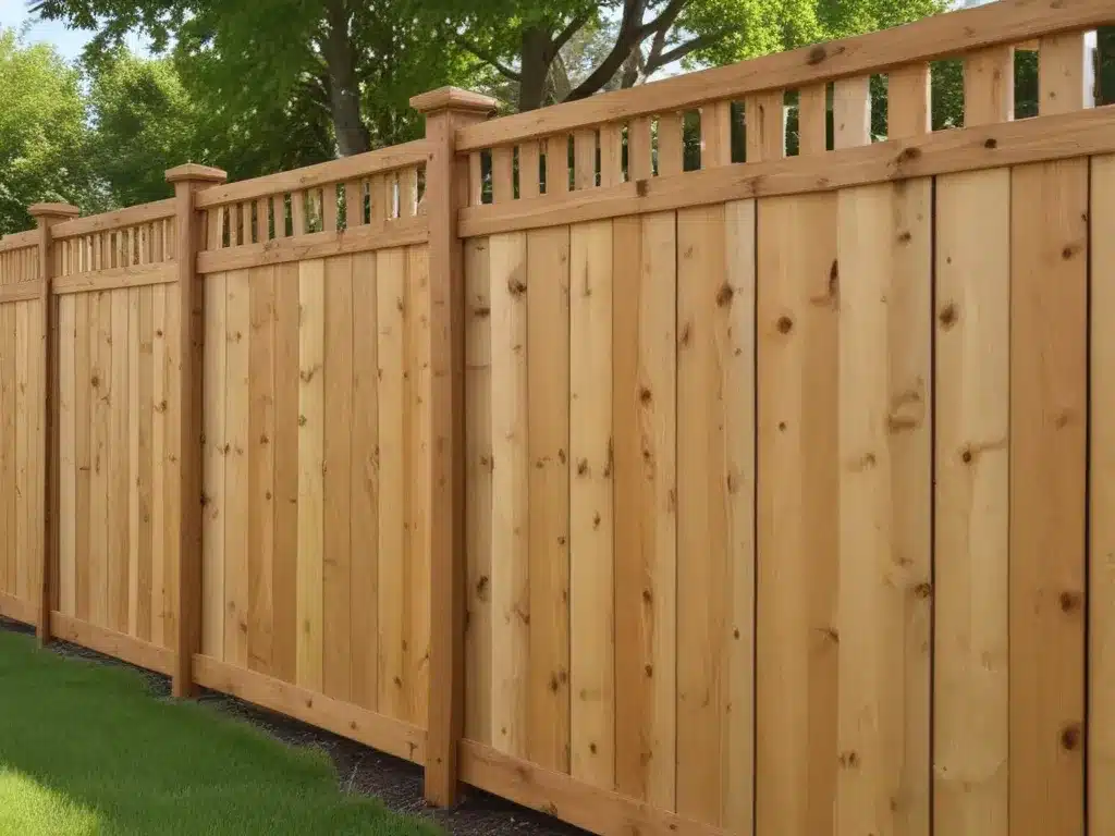 Easy And Affordable Privacy Fence Designs