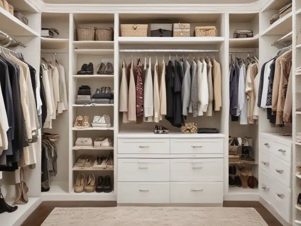 Edit Your Closet: Tips For An Organized And Serene Dressing Space