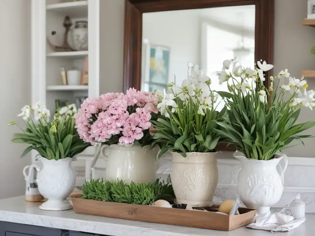 Effortless Spring Updates Throughout the House
