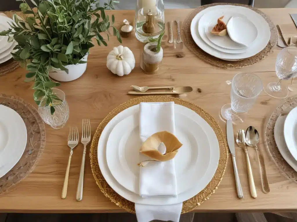 Elevate Your Dining Space With These Table Setting Essentials