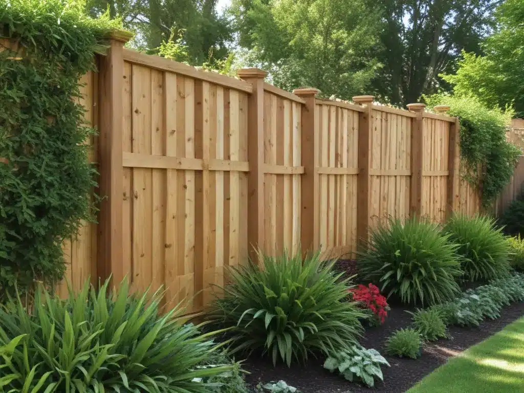 Fabulous Fences for Privacy and to Beautify Boundaries