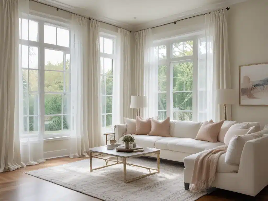 Feel Airy and Light with Sheer Window Treatments