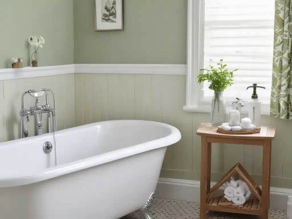 Freshen Up Your Bath On A Budget With Clever Touches