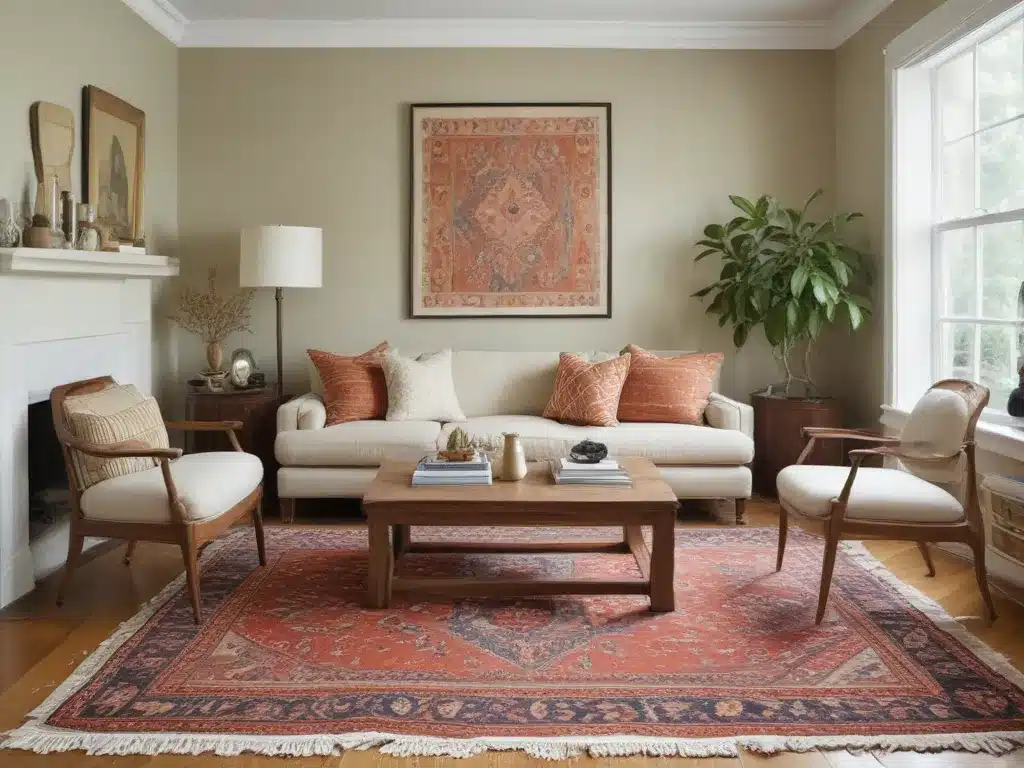 Give Drab Rooms New Life With Layered Rugs