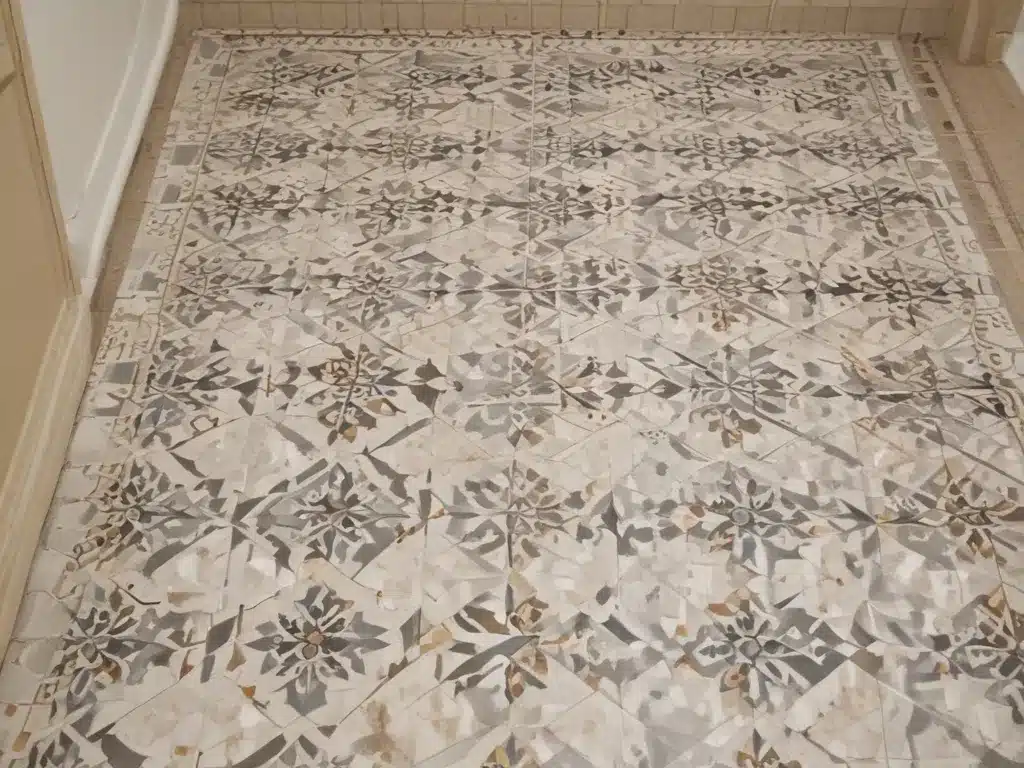 Give Tile Floors New Life with Stenciled Patterns