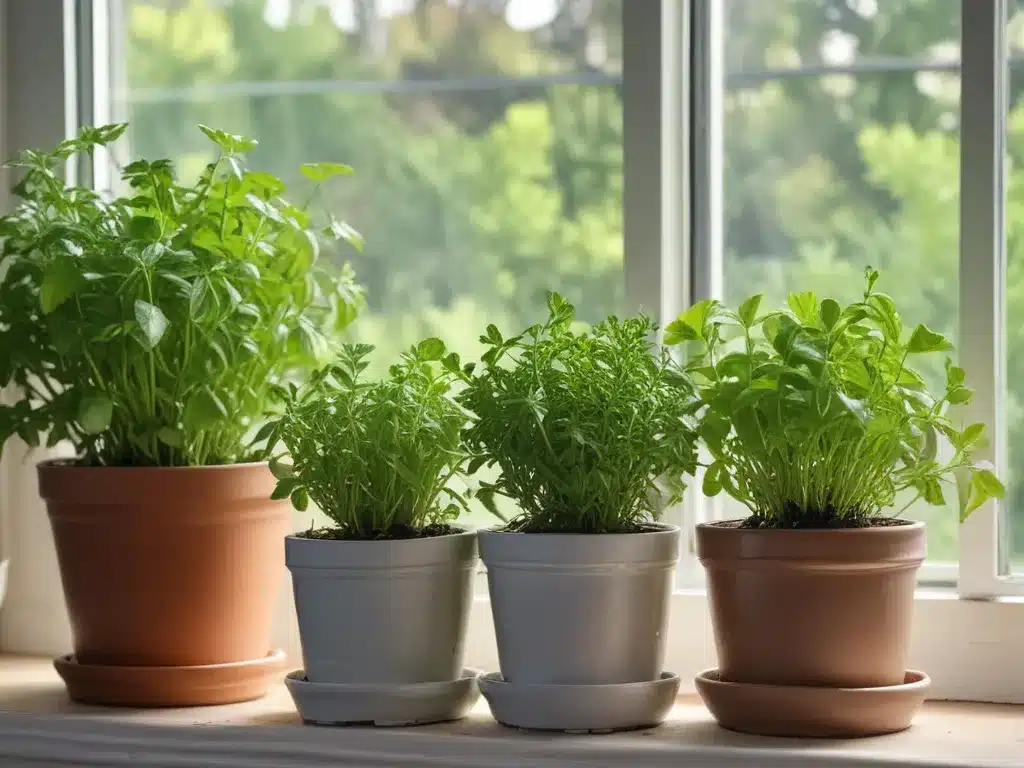Grow An Indoor Herb Garden With Natural Sunlight
