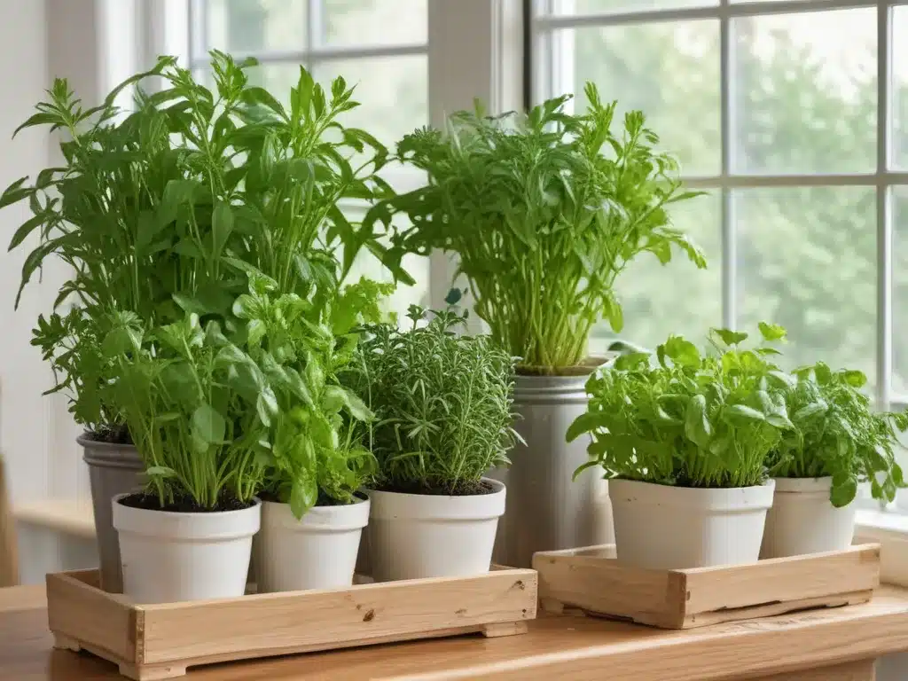 Grow an Indoor Organic Herb Garden This Spring