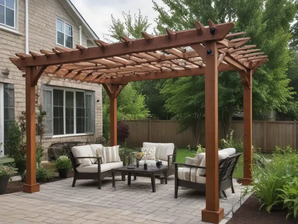 How To Build An Affordable Backyard Pergola